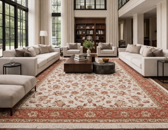 handmade carpets in home decor